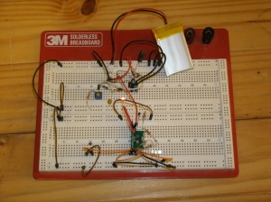 breadboard circuit